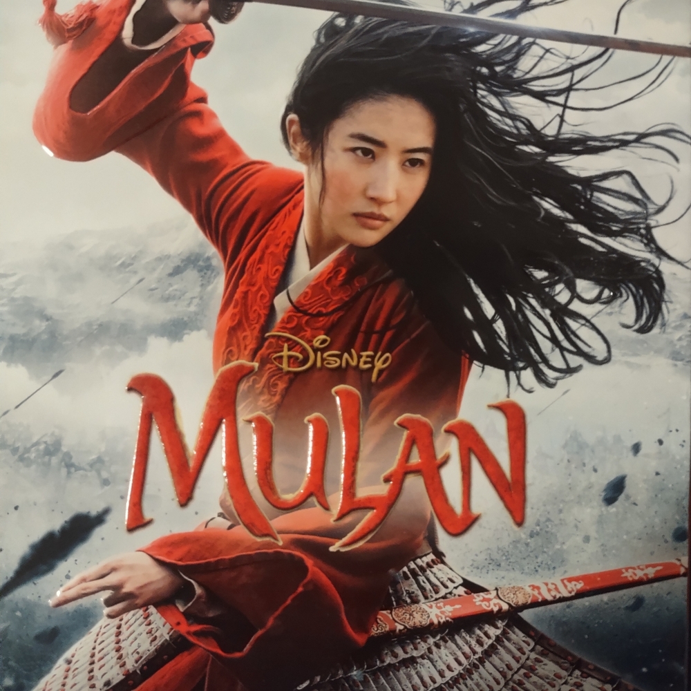Mulan blu-ray DVD and digital code